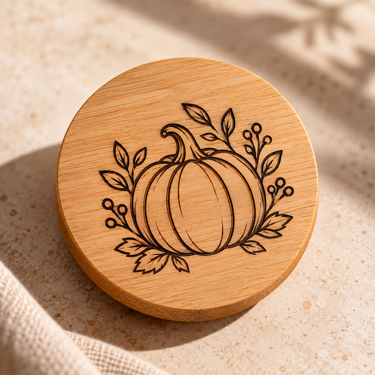Personalized Candle Lid